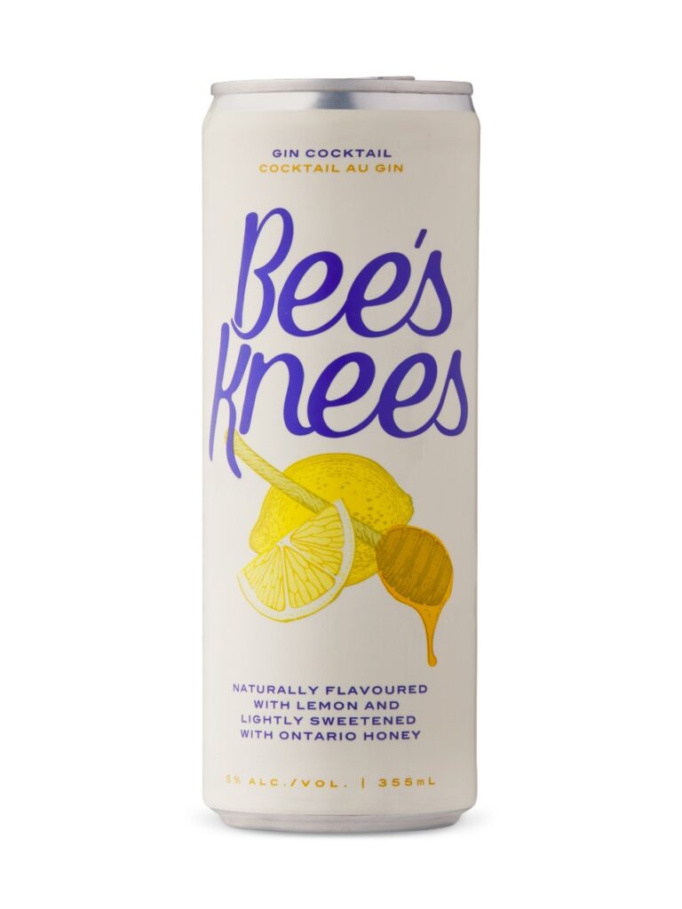 Bees Knees vodka soda in can