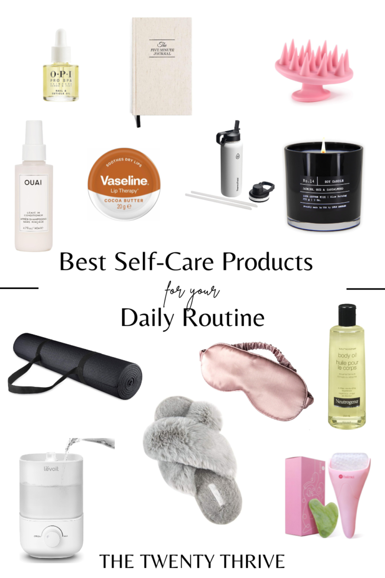 Self-Care Products You Need to Add to Your Daily Routine - The Twenty ...